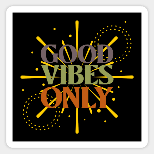 FALL GOOD VIBES ONLY Magnet